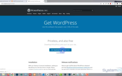 Install WordPress on your local computer using Xampp