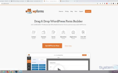 Create and send your first Contact form with WPForms