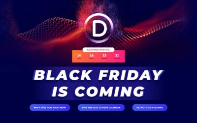Divi Theme Black Friday Give Away 2020