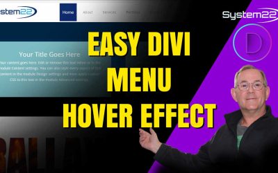 Divi Theme How To Customize The Menu With CSS