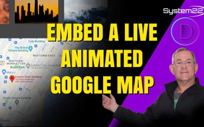 How To Embed Full Width Live Animated Google Map No API Key