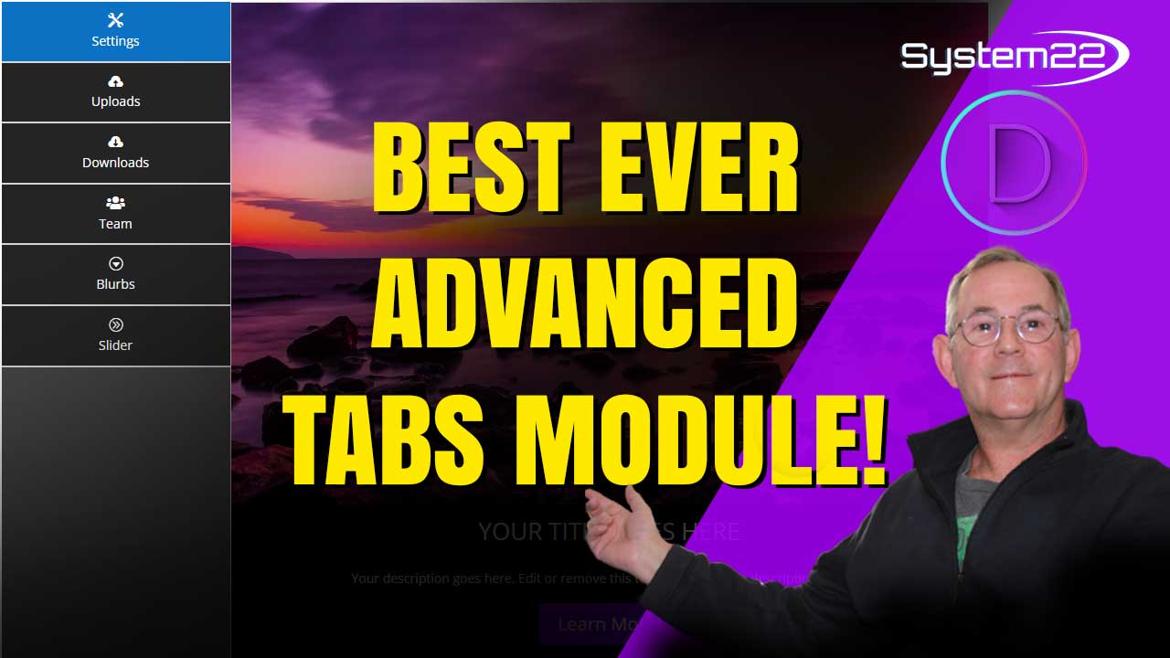 Divi Theme Is This The Best Ever Advanced Tabs Module