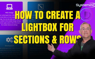 Divi Theme Tips and Tricks: How to Create a Lightbox for Sections and Rows