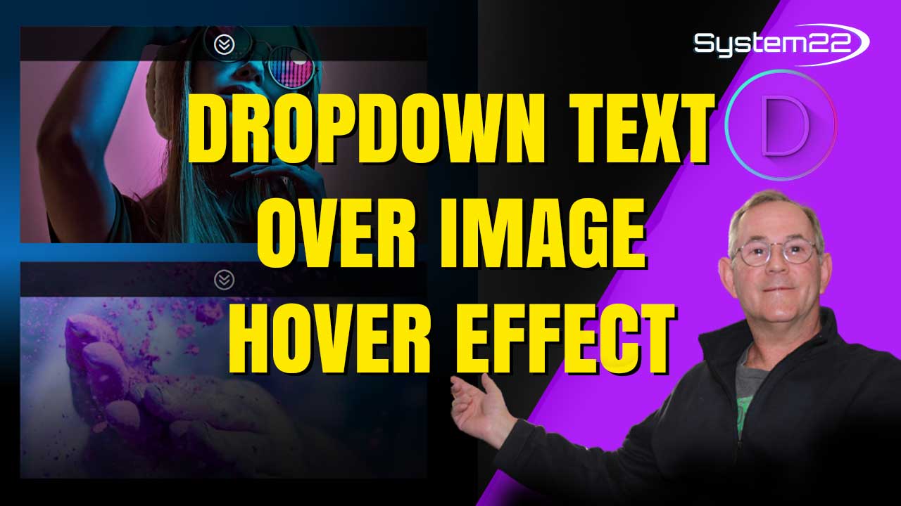 How to Create a Dropdown Text Over Image Hover Effect with the Divi Theme