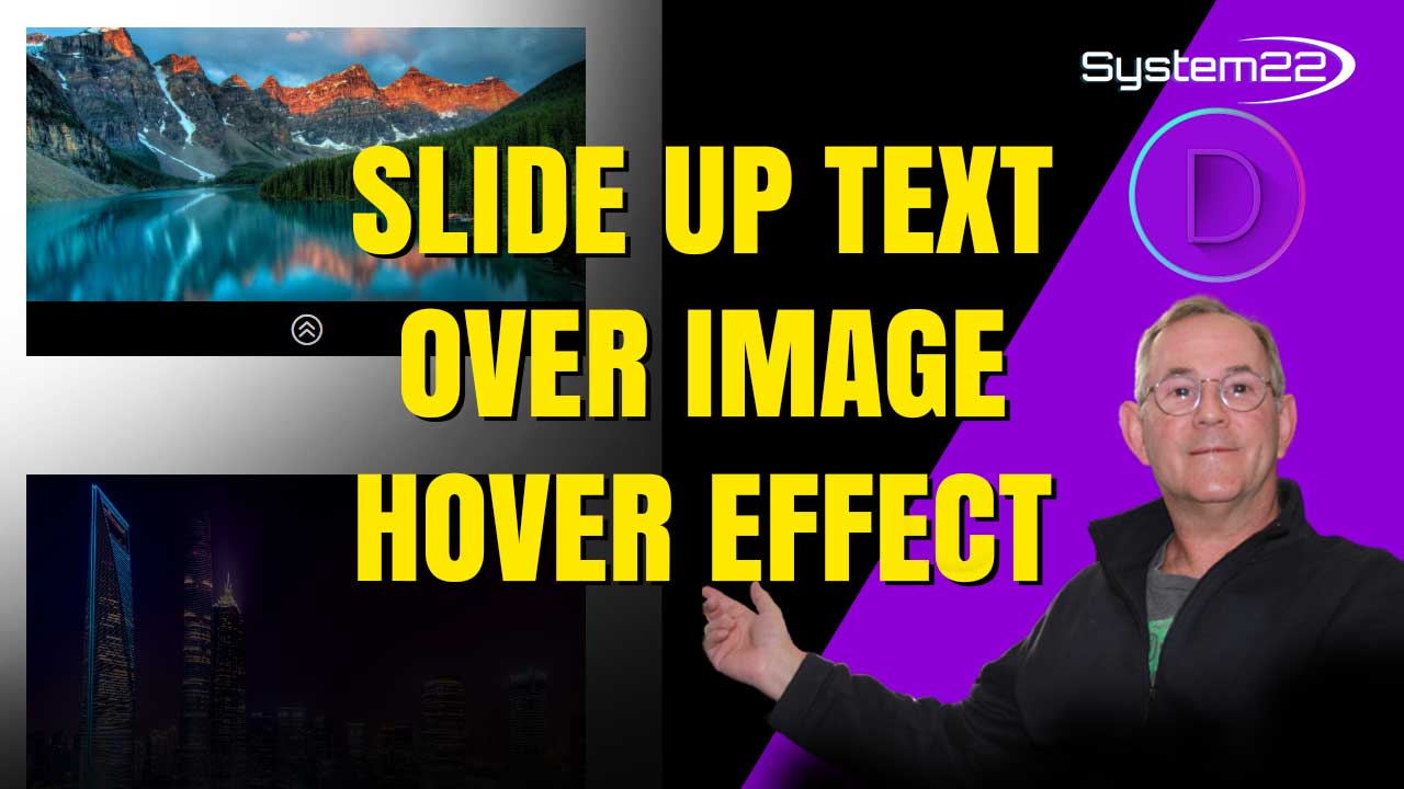 How to Create a Slide Up Text Over Image Hover Effect with the Divi Theme