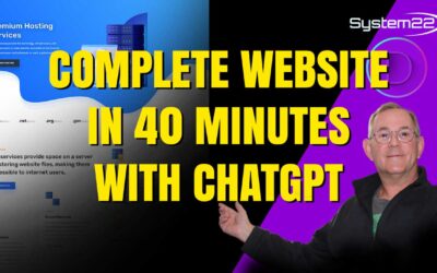Divi Theme Complete Website In 40 Minutes with ChatGPT