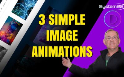 Divi Theme Create 3 Simple Image Animations No Coding