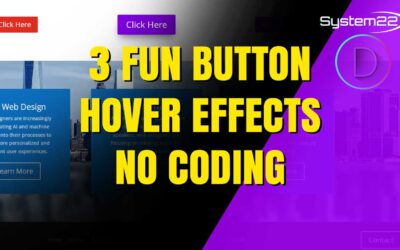 Divi Theme 3 FUN Button Hover Effects NO CODING