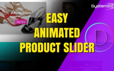 Divi Theme Create An Easy Animated Product Slider