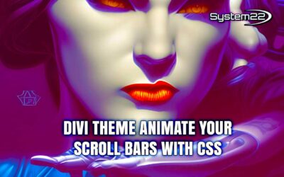 Divi Theme Animate Your Scroll Bars with CSS