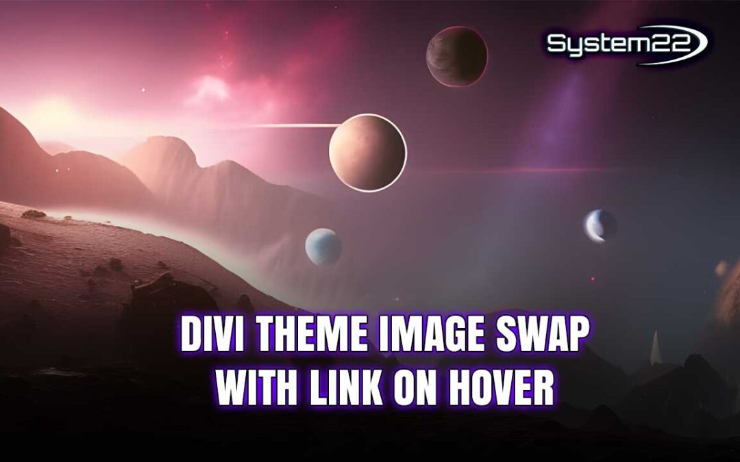 Divi Theme Image Swap With Link On Hover