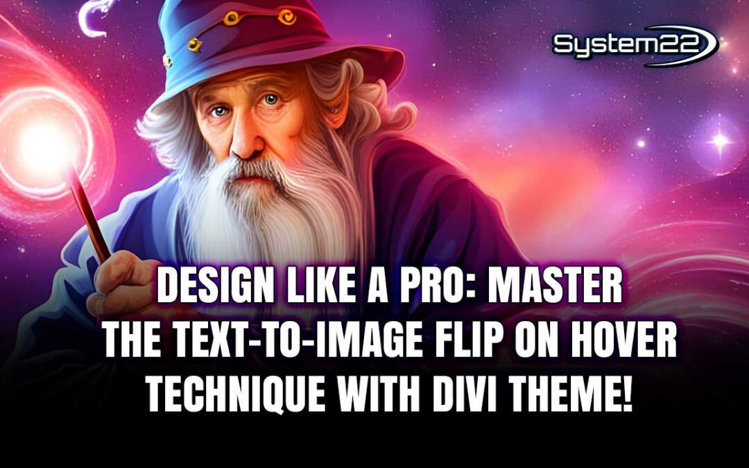 Design Like a Pro: Master the Text-to-Image Flip on Hover Technique with Divi Theme!