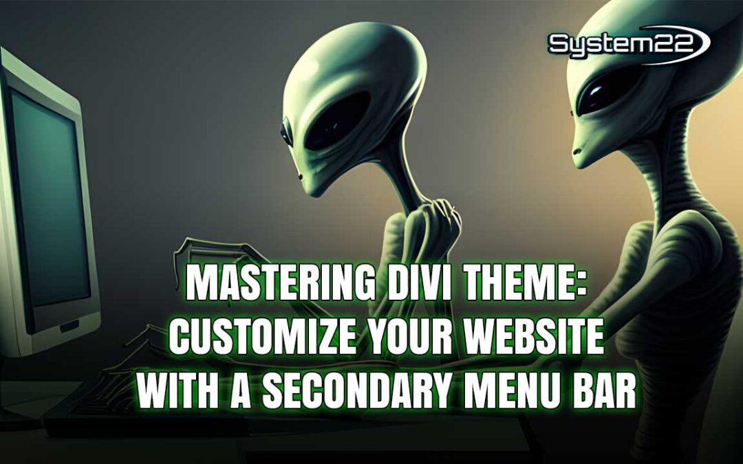 Mastering Divi Theme: Customize Your Website with a Secondary Menu Bar