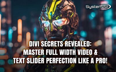Divi Secrets Revealed: Master Full Width Video & Text Slider Perfection Like a Pro!