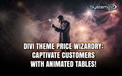 Divi Theme Price Wizardry: Captivate Customers with Animated Tables!