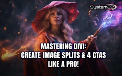 Mastering Divi: Create Image Splits & 4 CTAs Like a Pro!