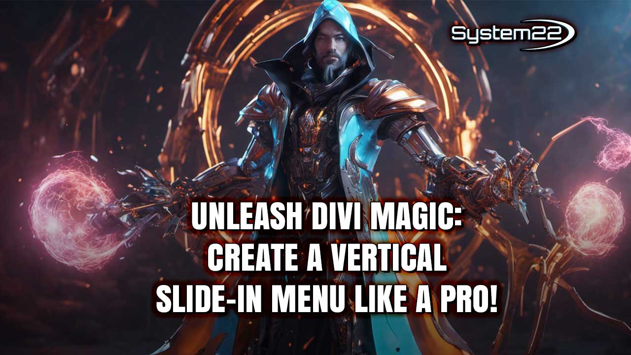 Create-a-Vertical-Slide-In-Menu Divi Theme Gallery Module Change Columns On Tablet And Mobile