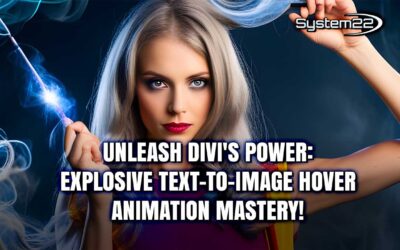 Unleash Divi’s Power: Explosive Text-to-Image Hover Animation Mastery!