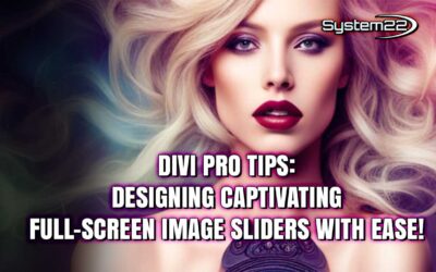 Divi Pro Tips: Designing Captivating Full-Screen Image Sliders with Ease!