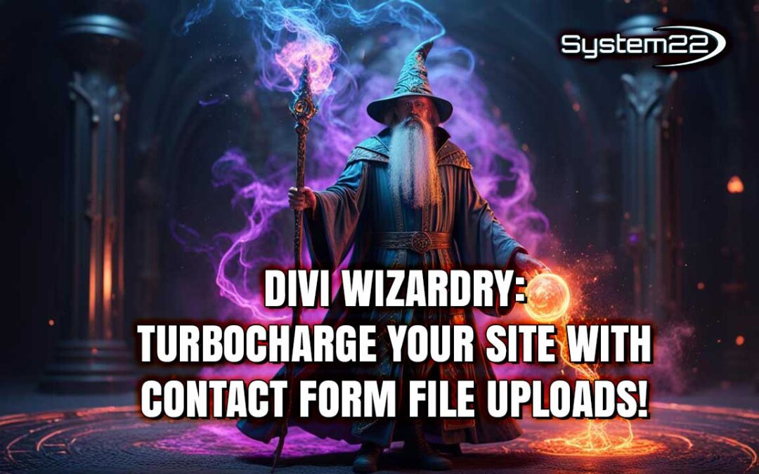 Divi Wizardry: Turbocharge Your Site with Contact Form File Uploads!
