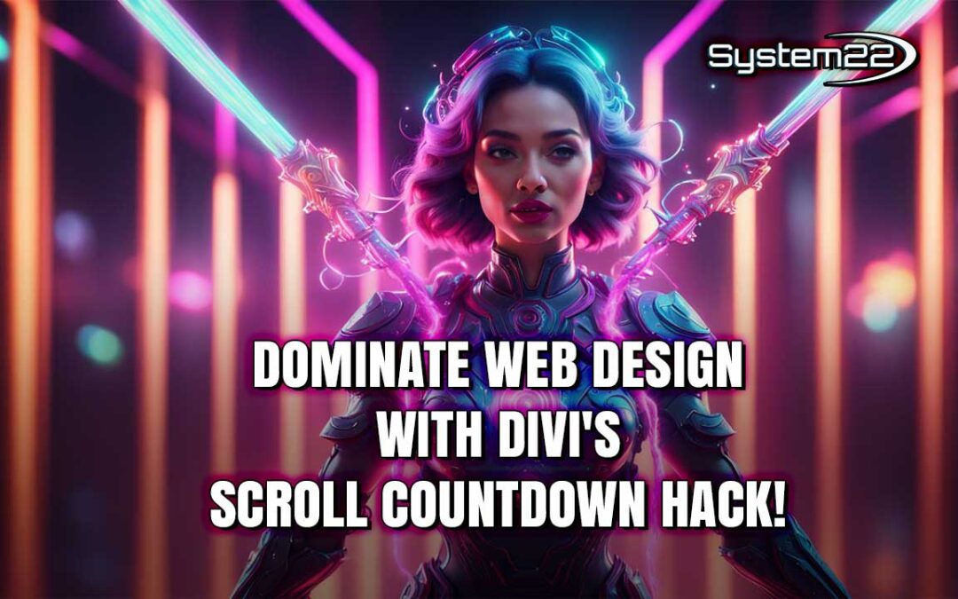 Dominate Web Design with Divi’s Scroll Countdown Hack!