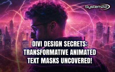 Divi Design Secrets: Transformative Animated Text Masks Uncovered!
