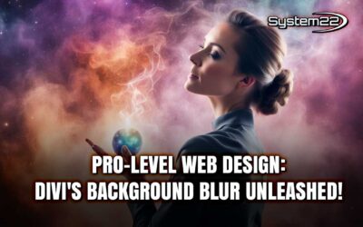 Pro-Level Web Design: Divi’s Background Blur Unleashed!