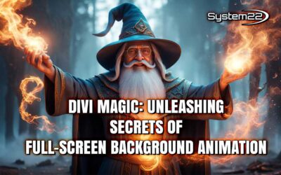 Divi Magic: Unleashing Secrets of Full-Screen Background Animation