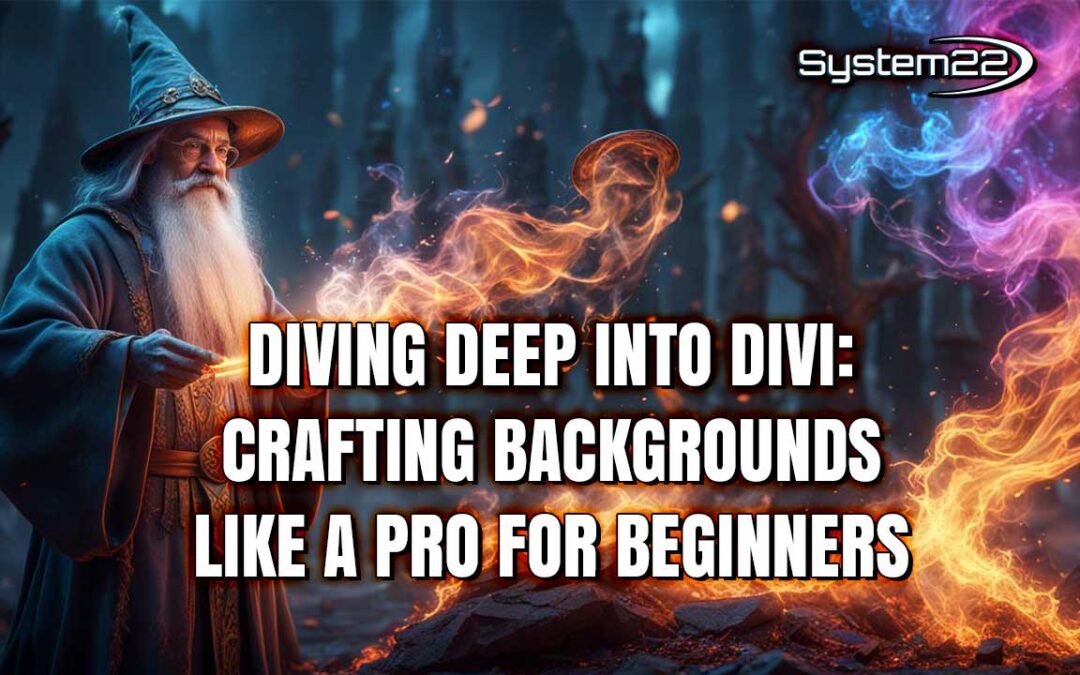 Diving Deep into Divi: Crafting Backgrounds Like a Pro for Beginners