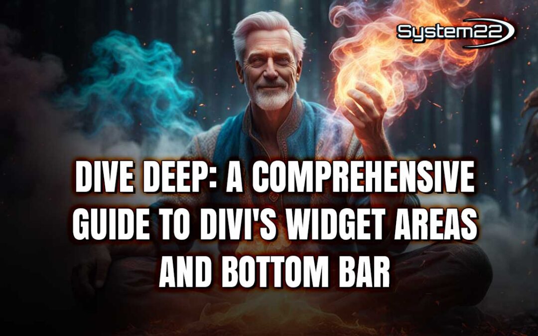 Dive Deep: A Comprehensive Guide to Divi’s Widget Areas and Bottom Bars