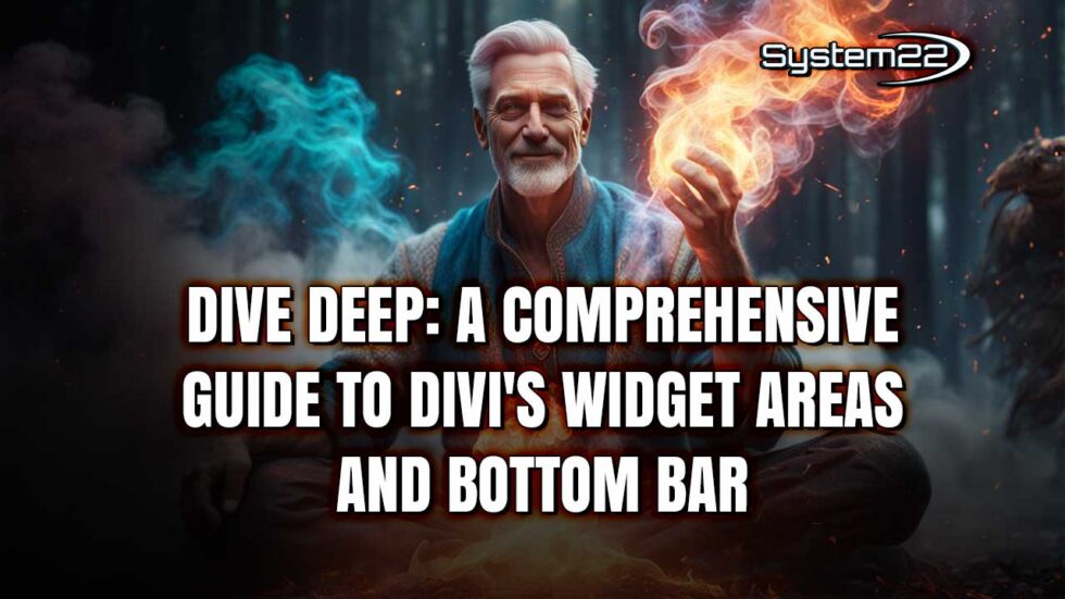 Dive Deep: A Comprehensive Guide to Divi’s Widget Areas and Bottom Bars ...