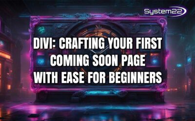 Divi: Crafting Your First Coming Soon Page with Ease for Beginners