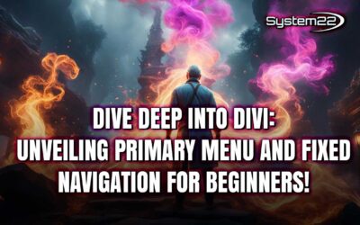 Dive Deep into Divi: Unveiling Primary Menu and Fixed Navigation for Beginners!