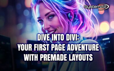 Dive into Divi: Your First Page Adventure with Premade Layouts – A Beginner’s Guide