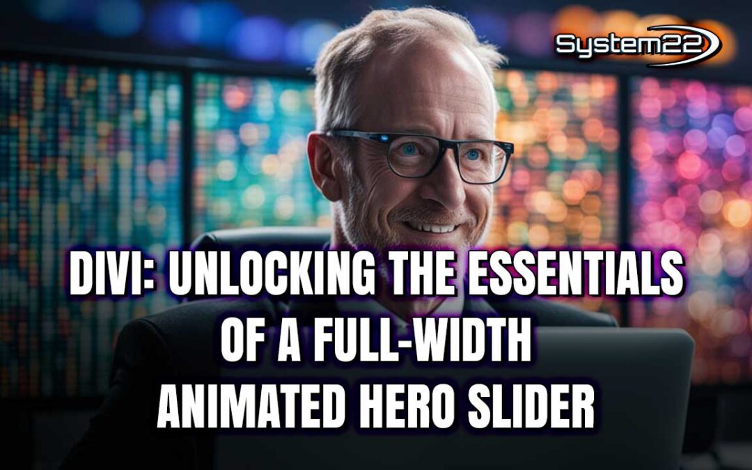 Divi: Unlocking the Essentials of a Full-Width Animated Hero Slider