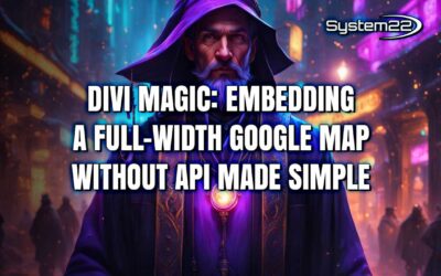 Divi Magic: Embedding Full-Width Google Maps without API Made Simple