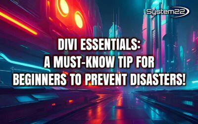 Divi Essentials: A Must-Know Tip for Beginners to Prevent Disasters!