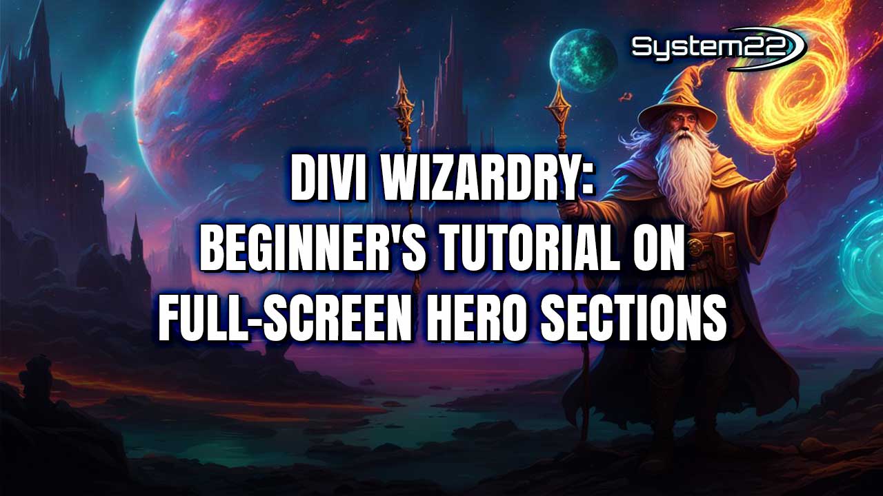 Divi-Tutorial-on-Full-Screen-Hero-Sections Divi Theme Gallery Module Change Columns On Tablet And Mobile