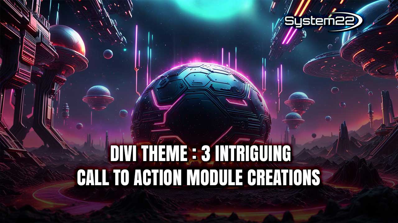 Divi Theme 3 Intriguing Call to Action Module Creations Unveiled Unlock the potential of Divi Theme with our latest blog post, where we delve into the enchanting world of captivating Call to Action (CTA) Module designs. In this comprehensive guide, we'll explore three mesmerizing CTA Module creations that are sure to captivate your audience and drive engagement on your website.