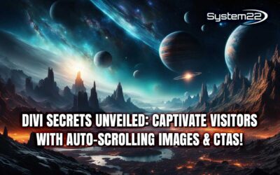 Divi Secrets Unveiled: Captivate Visitors with Auto-Scrolling Images & CTAs!