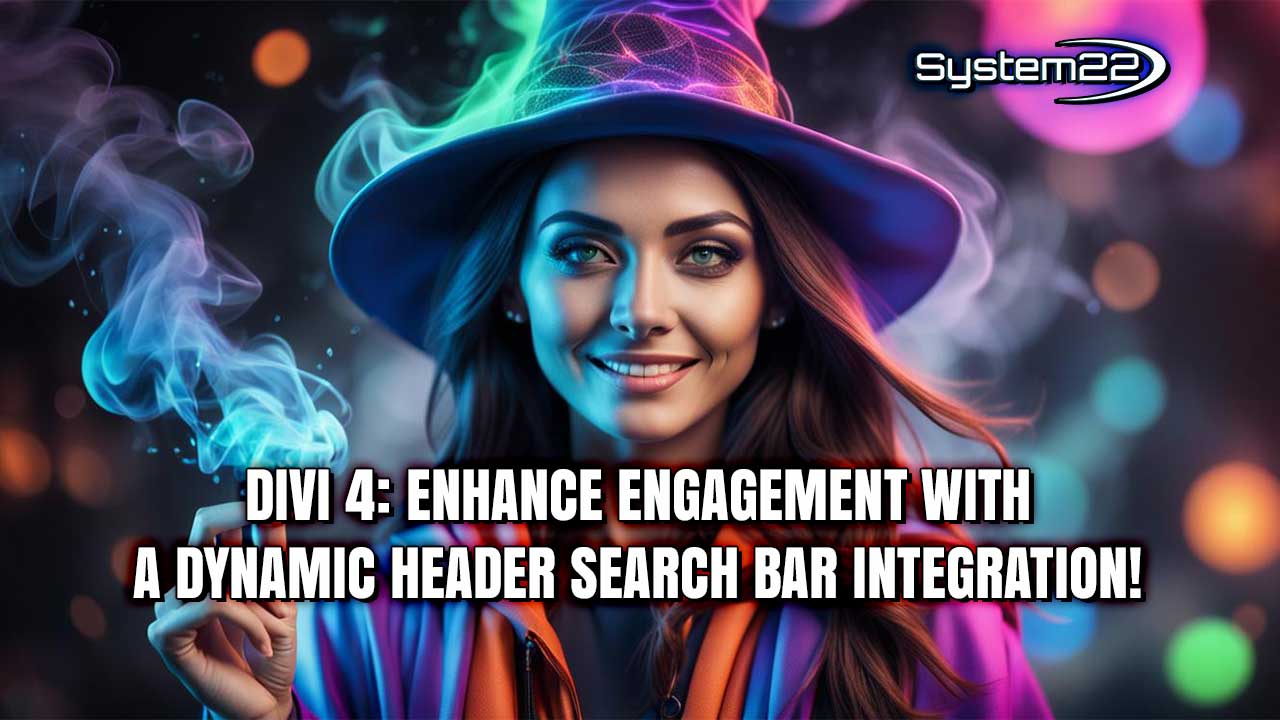 Divi 4: Enhance Engagement with a Dynamic Header Search Bar Integration!