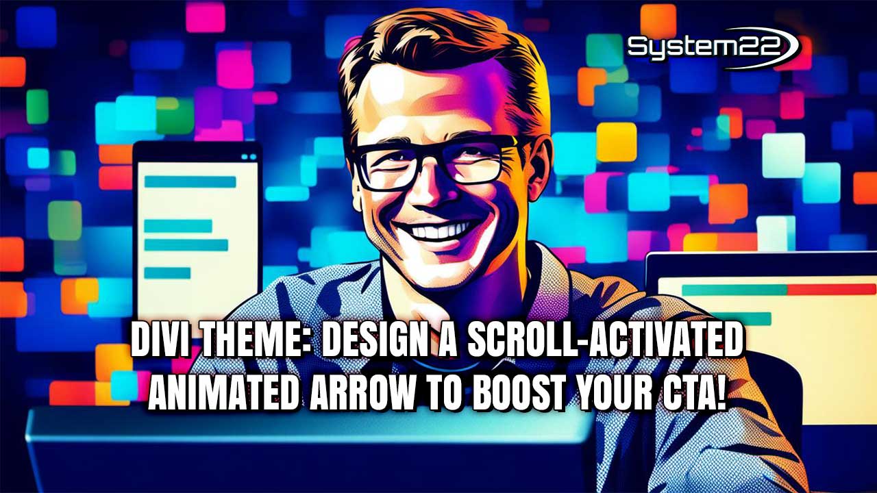Divi Theme Tutorial: Design a Scroll-Activated Animated Arrow to Boost Your CTA!