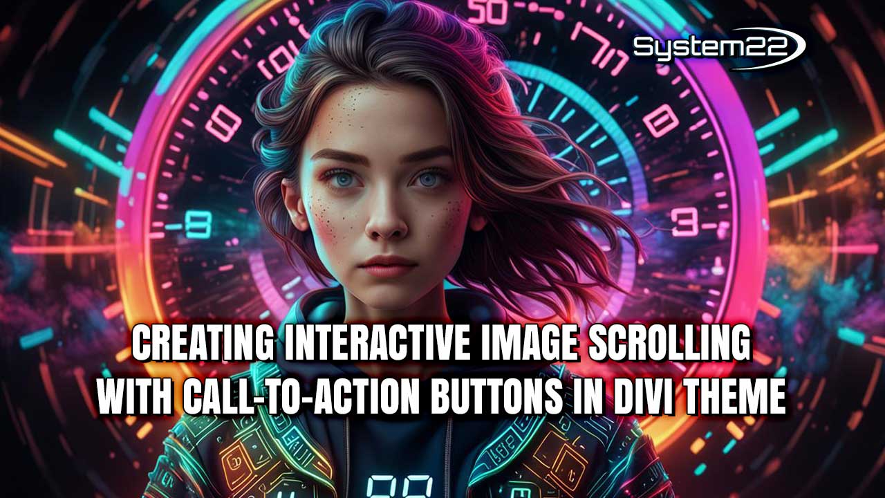Creating Engaging Interactive Image Scrolling with Call-to-Action Buttons in Divi Theme